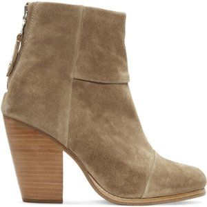 Rag & Bone Brown Suede Classic Newbury Boots Size 38.5